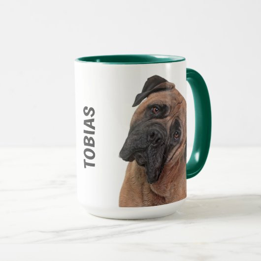 Bull Mastiff Personalisierte Mug Tasse (VorderseiteRechts)