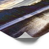 Bull Moose am Sprague Lake, Colorado Poster (Ecke)