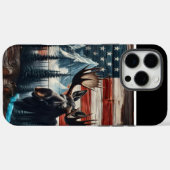 Bull Moose American Pride Case-Mate iPhone Hülle (Rückseite (Horizontal))
