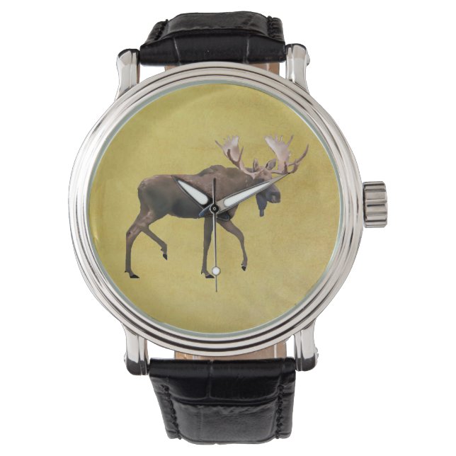 Bull Moose Armbanduhr (Vorderseite)