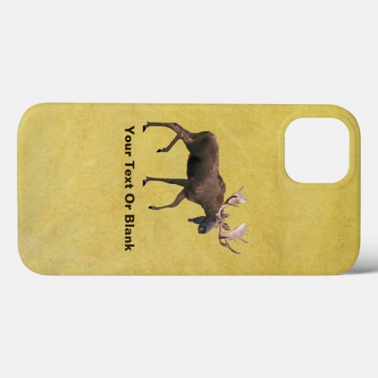 Bull Moose Case-Mate iPhone Hülle (Rückseite (Horizontal))