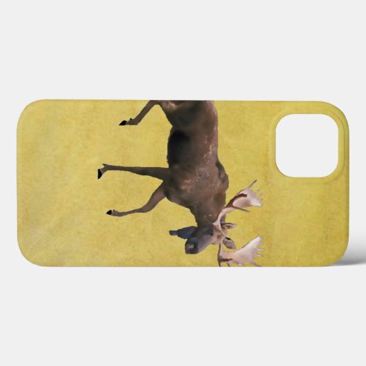 Bull Moose Case-Mate iPhone Hülle (Rückseite (Horizontal))