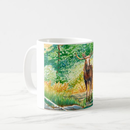 Bull Moose Coffee Tasse (Vorderseite Links)
