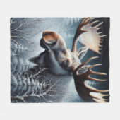 Bull Moose Fleecedecke (Vorderseite (Horizontal))