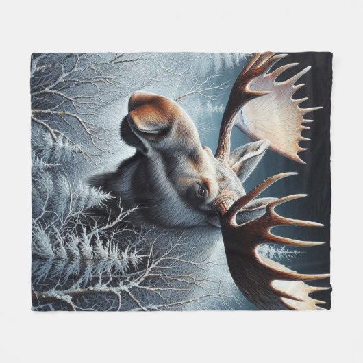 Bull Moose Fleecedecke (Vorderseite (Horizontal))