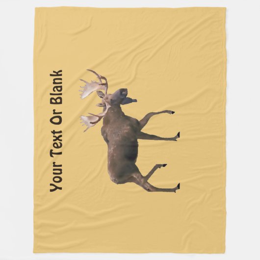 Bull Moose Fleecedecke (Vorderseite)