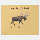 Bull Moose Fleecedecke (Vorderseite (Horizontal))