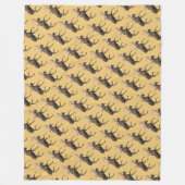 Bull Moose Fleecedecke (Vorderseite)