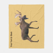 Bull Moose Fleecedecke (Vorderseite)