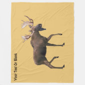 Bull Moose Fleecedecke (Vorderseite)
