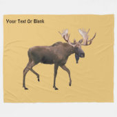 Bull Moose Fleecedecke (Vorderseite (Horizontal))