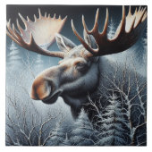 Bull Moose Fliese (Vorderseite)