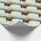 Bull Moose Geschenkpapier (Ecke)