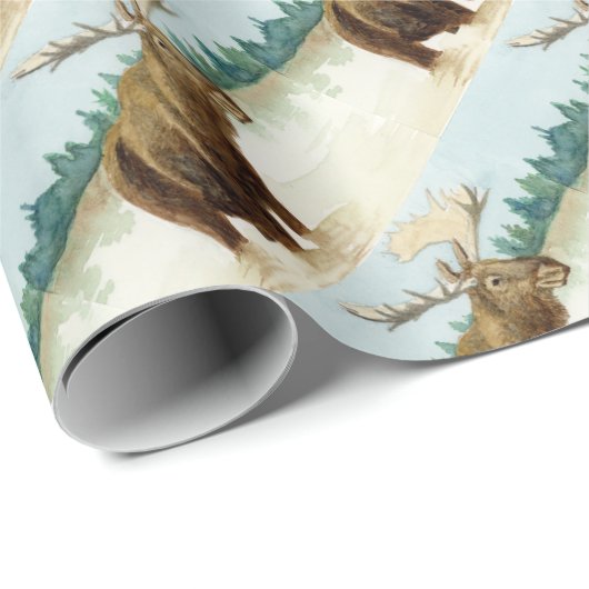 Bull Moose Geschenkpapier (Rolleneckpunkt)