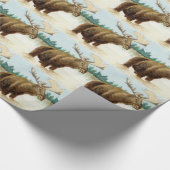 Bull Moose Geschenkpapier (Ecke)