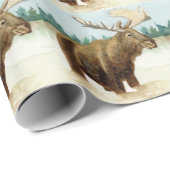 Bull Moose Geschenkpapier (Rolleneckpunkt)