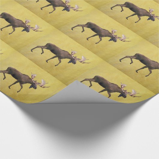 Bull Moose Geschenkpapier (Ecke)