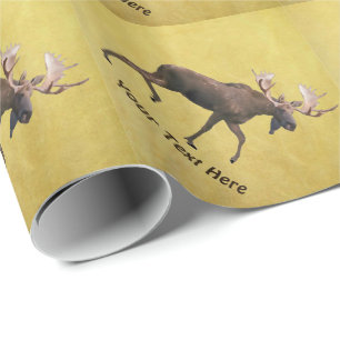 Bull Moose Geschenkpapier