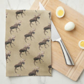 Bull Moose Geschirrtuch (Viertel Falte)