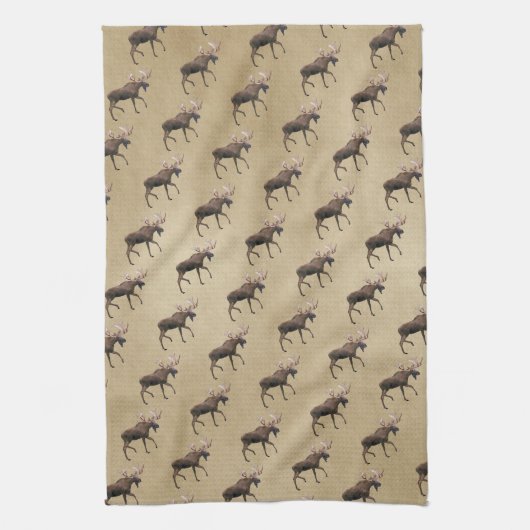 Bull Moose Geschirrtuch (Vertikal)