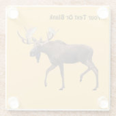 Bull Moose Glasuntersetzer (Rückseite)