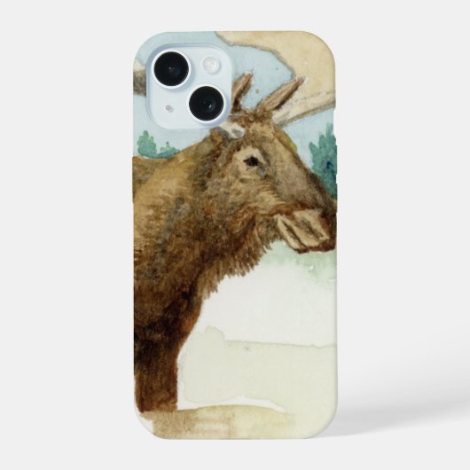 Bull Moose iPhone 15 Hülle (Rückseite)