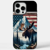 Bull Moose & Mountain Case-Mate iPhone Hülle (Rückseite)