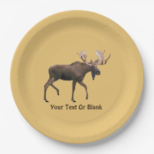 Bull Moose Pappteller