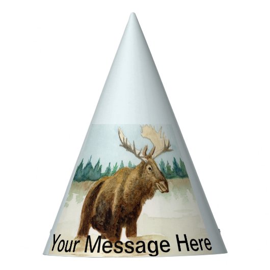 Bull Moose Partyhütchen (Vorderseite)
