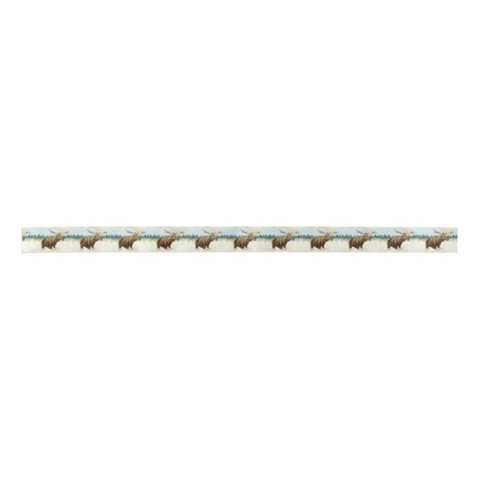 Bull Moose Satinband (Vorderseite)