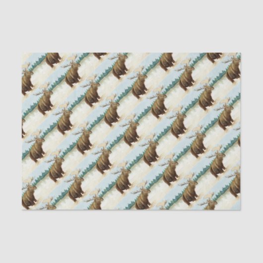 Bull Moose Seidenpapier (Vorderseite)