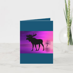 Bull Moose-Silhouette