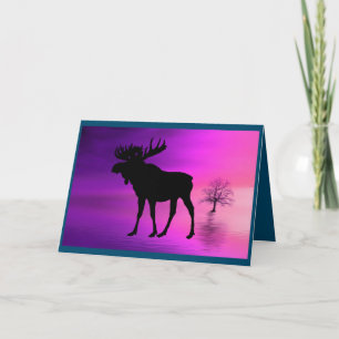 Bull Moose-Silhouette