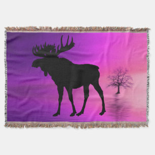 Bull Moose-Silhouette Decke