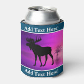 Bull Moose-Silhouette Dosenkühler (Kanne Vorderseite)