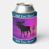 Bull Moose-Silhouette Dosenkühler (Kanne Rückseite)