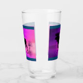 Bull Moose-Silhouette Glas (Links)