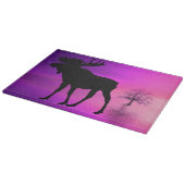 Bull Moose-Silhouette Schneidebrett (Ecke)