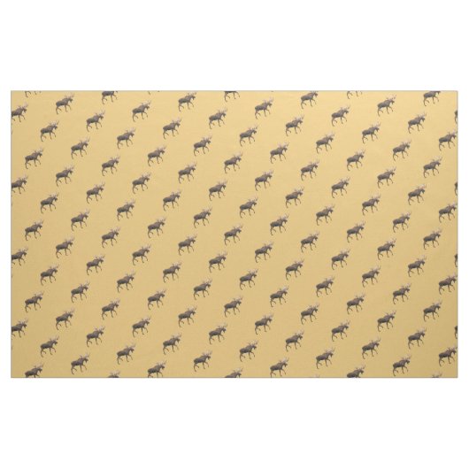 Bull Moose Stoff (Fat Quarter (45,7 x 55,9 cm))