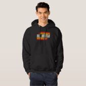 Bull Mountain Oregon oder Stadt Vintag Hoodie (Vorne ganz)