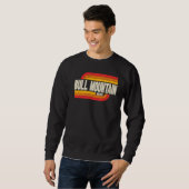 Bull Mountain Oregon oder Stadt Vintag Sweatshirt (Vorne ganz)