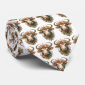 Bull Neck Tie Krawatte (Gerollt)