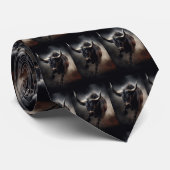 Bull Neck Tie Krawatte (Gerollt)