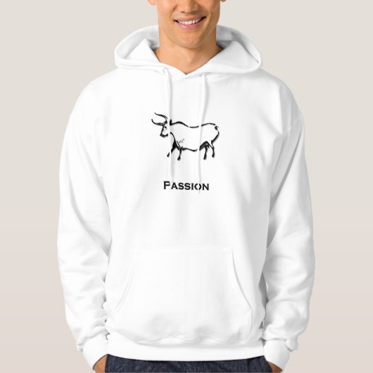 Bull Passion Black Hoodie (Vorderseite)