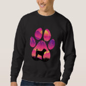 Bull Pei Paw Mom Dad Dog Women Men Sweatshirt (Vorderseite)