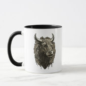Bull Portrait Tasse (Links)