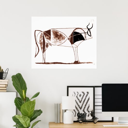 Bull Poster (Heimbüro)
