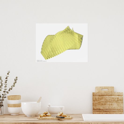 Bull - Programmatischer Ausdruck Poster (Küche)