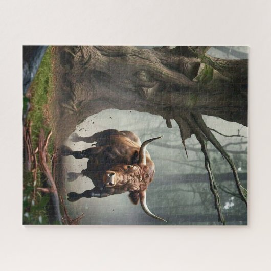 Bull Puzzle (Horizontal)