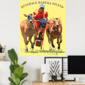 Bull Race Poster (Heimbüro)